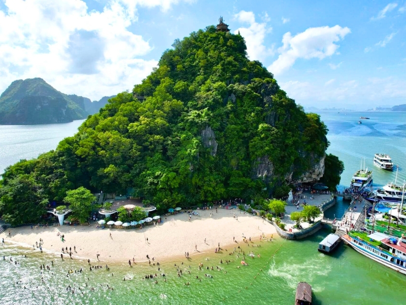 L'île Ti Top Que faire à la baie d’Halong