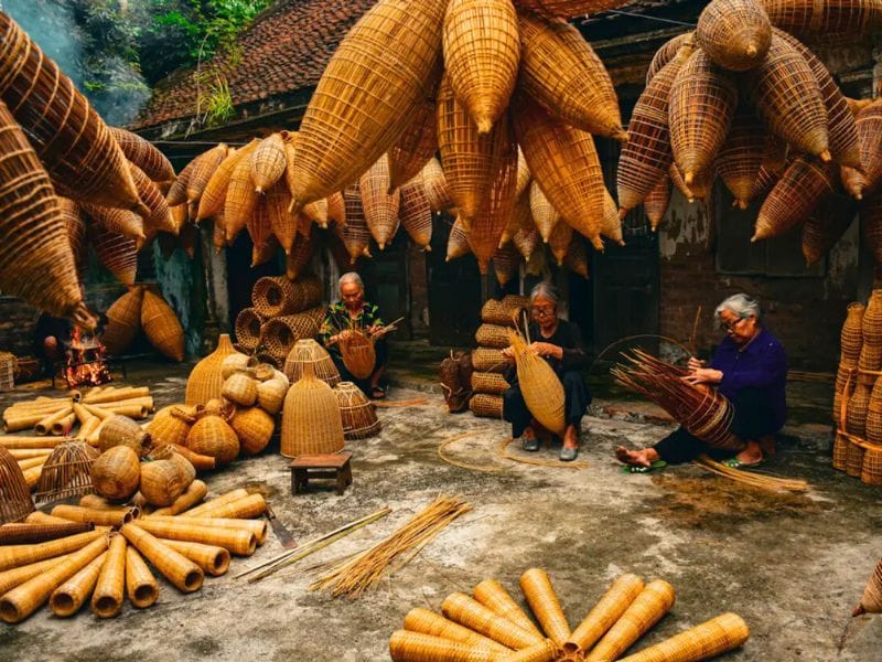 Village du rotin et du bambou de Phu Vinh
