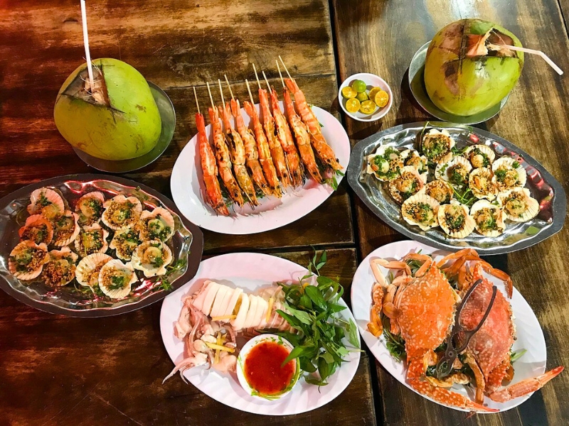 Fruits de mer Mui Ne