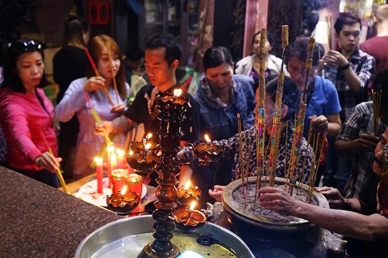Pagode au Vietnam